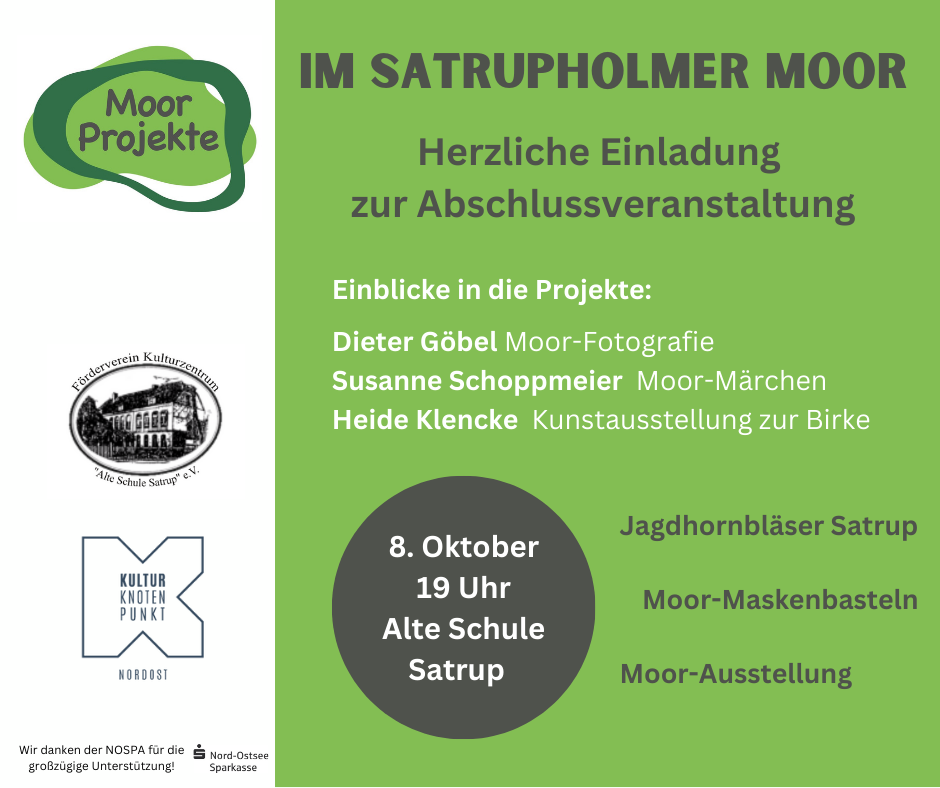 Abschlussveranstaltung "Im Satrupholmer Moor"