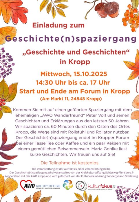 Geschichtenspaziergang 15.10.2025