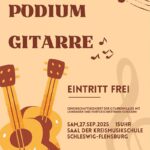 Podium Gitarre